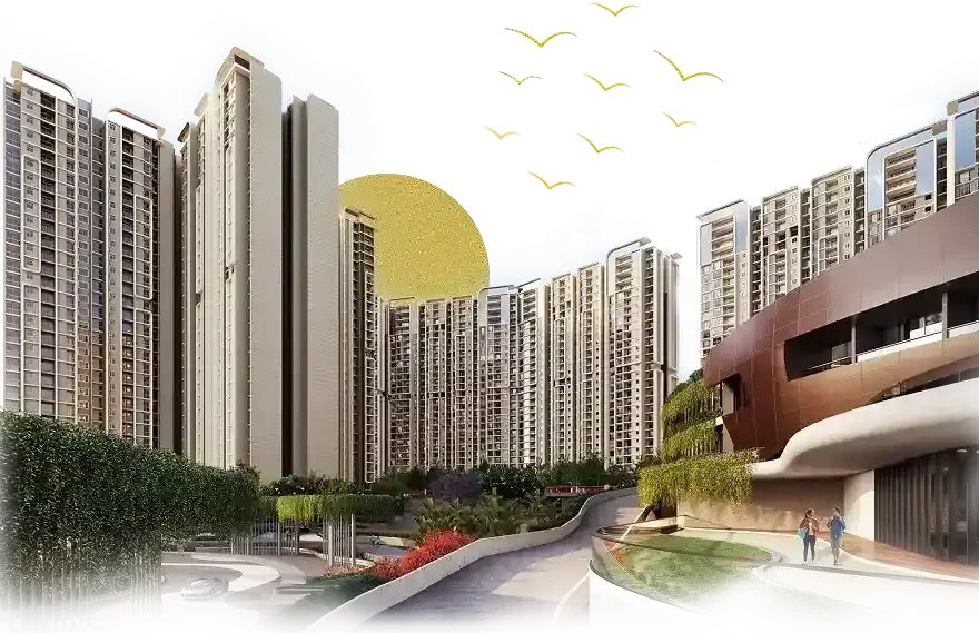 Developer illustration · Northern Lights by Puravankara | KVN