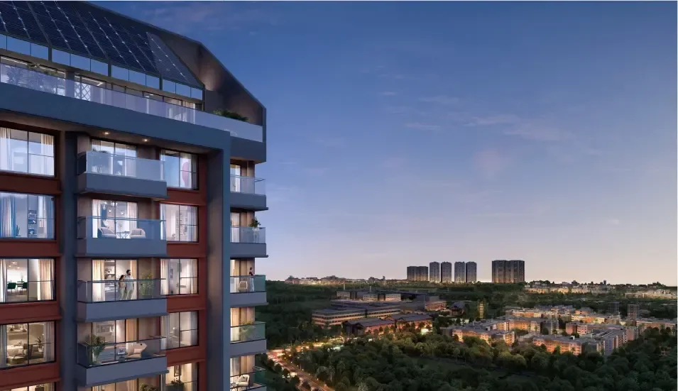 Purva Silversky exterior view — developer illustration